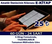 E-KİTAP Amatör Denizcinin Kılavuzu 25 TL